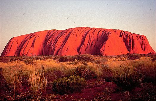 Uluru (Ayer's Rock), Gibson desert, Northen Territory, Australia. Dr. Zoltan Takacs.