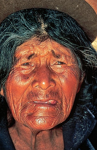 Uros indian, Lake Titicaca, Peru-Bolivia border. Dr. Zoltan Takacs.