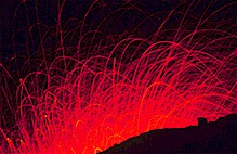 Volcano Pacaya, Guatemala.